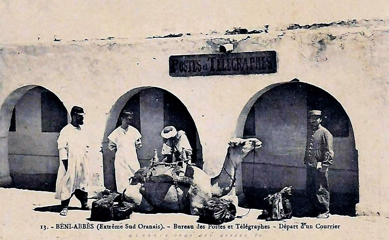 558- Beni-Abbes - Depart d'un courrier.jpg